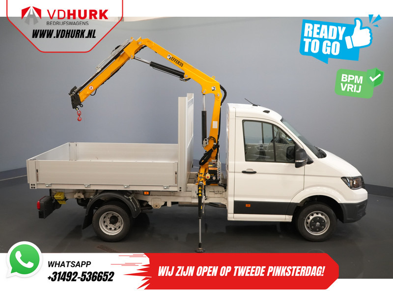 Volkswagen Crafter 50 165 pk Effer 352S Kraan/ Crane/ Kran/ Autokran/ PTO/ Open laadbak/ Dubbel Lucht - Carrinha de caixa aberta: foto 4 Volkswagen Crafter 50 165 pk Effer 352S Kraan/ Crane/ Kran/ Autokran/ PTO/ Open laadbak/ Dubbel Lucht - Carrinha de caixa aberta: foto 4