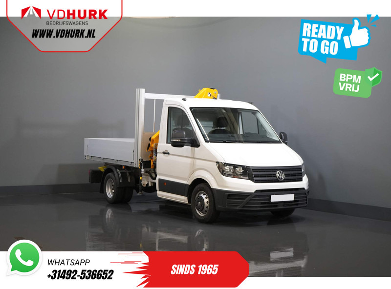 Leasing de Volkswagen Crafter 50 165 pk Effer 352S Kraan/ Crane/ Kran/ Autokran/ PTO/ Open laadbak/ Dubbel Lucht Volkswagen Crafter 50 165 pk Effer 352S Kraan/ Crane/ Kran/ Autokran/ PTO/ Open laadbak/ Dubbel Lucht: foto 8