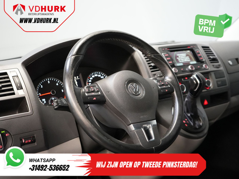 Furgão compacto, Carrinha cabine dupla Volkswagen Transporter 2.0 TDI 140 pk DSG Aut. L2 DC Dubbel Cabine Rijdt Goed/ NL Auto/ Cruise/ Camera/ PDC/ Trekhaak: foto 14