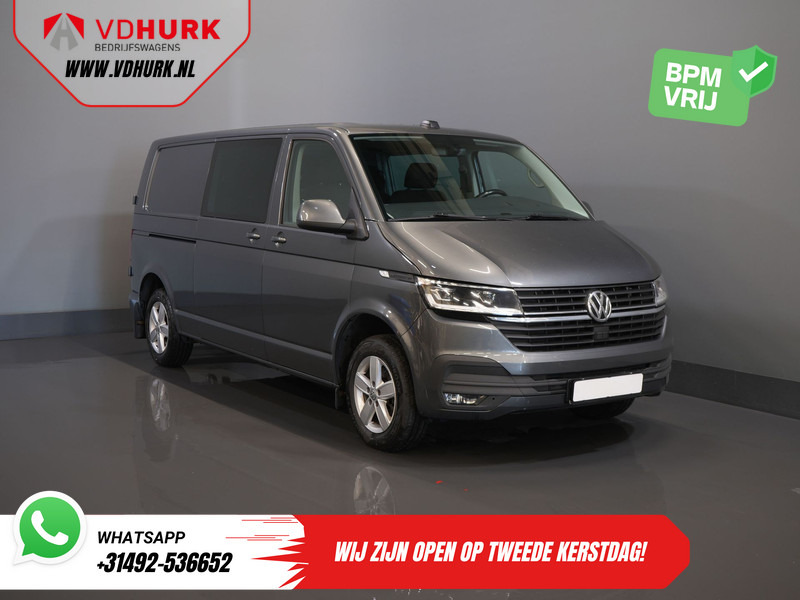 Volkswagen Transporter 2.0 TDI 150 pk DSG Aut. L2 DC Dubbel Cabine LED/ Adapt.Cruise/ Standkachel/ Stoelverw./ Carplay/ Camera/ PDC/ LMV/ Trekhaak/ Air - Furgão, Carrinha cabine dupla: foto 1 Volkswagen Transporter 2.0 TDI 150 pk DSG Aut. L2 DC Dubbel Cabine LED/ Adapt.Cruise/ Standkachel/ Stoelverw./ Carplay/ Camera/ PDC/ LMV/ Trekhaak/ Air - Furgão, Carrinha cabine dupla: foto 1