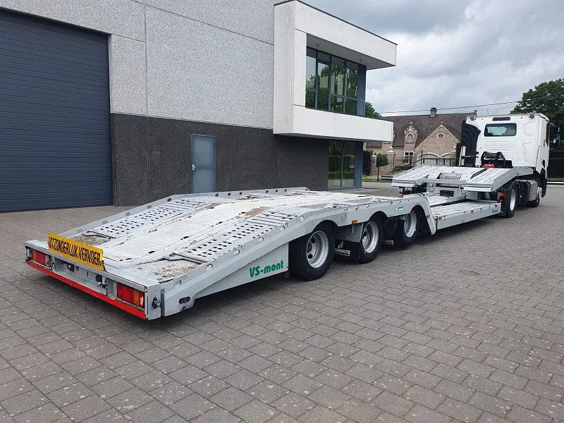 Semi-reboque transporte de veículos VS MONT VSAT02  -Belgische Trailer - Truck transporter: foto 12