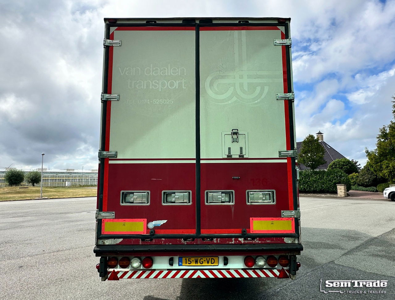 Burg 2 Axle VAN Beurden Isolated BOX TRS Cooling Good Condition Holland-Trailer - Reboque frigorífico: foto 3 Burg 2 Axle VAN Beurden Isolated BOX TRS Cooling Good Condition Holland-Trailer - Reboque frigorífico: foto 3