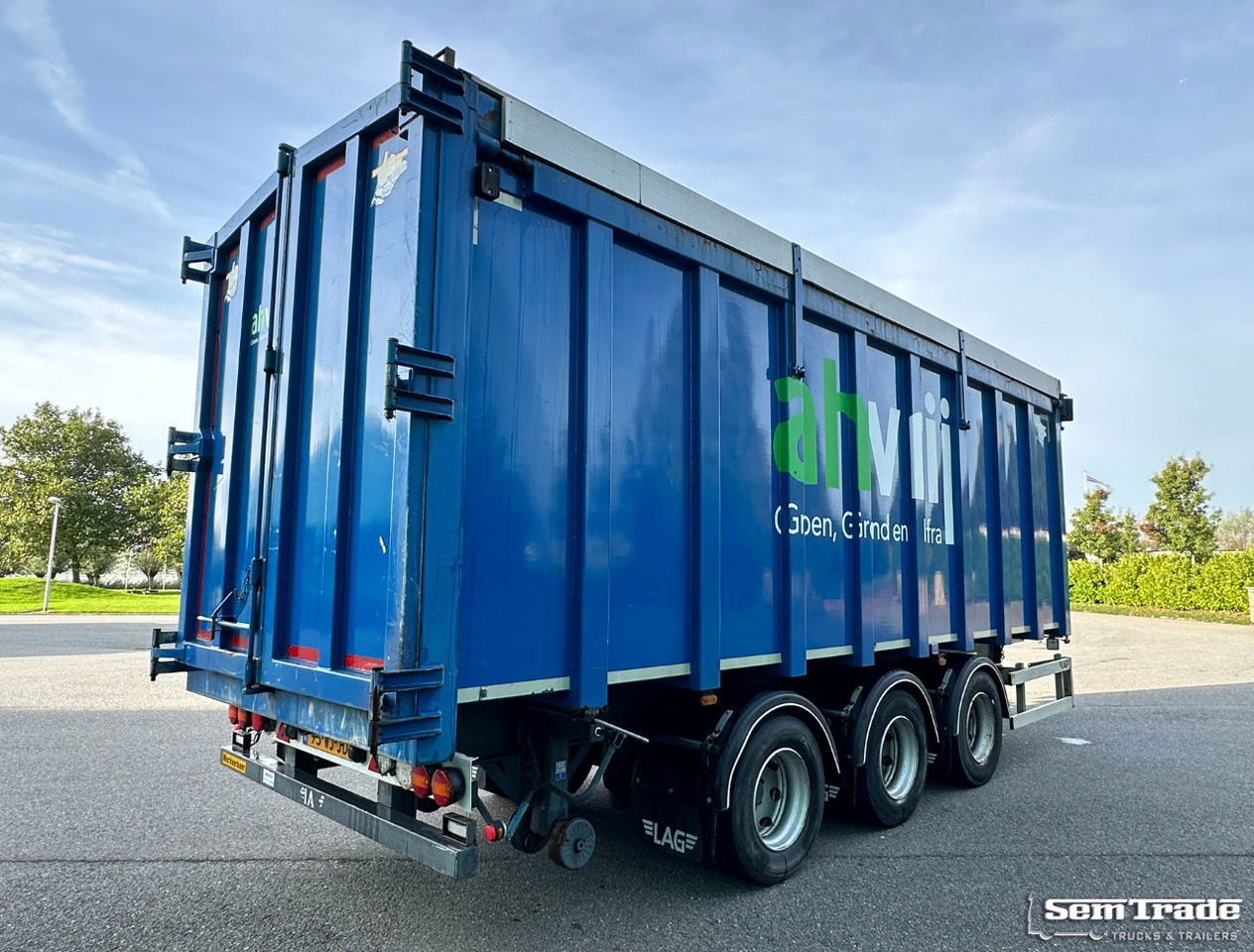 LAG M-3-24 + Piet Ruizeveld DS Lift Axle 72.000 KM Super Condition - Reboque basculante agrícola: foto 5 LAG M-3-24 + Piet Ruizeveld DS Lift Axle 72.000 KM Super Condition - Reboque basculante agrícola: foto 5