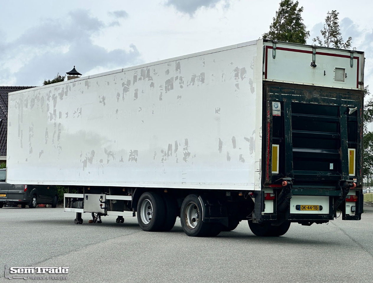Lamboo T03 Isolated BOX + Heater Steering Axle Lift Axle Tail Lift NL-Trailer - Semi-reboque furgão: foto 3 Lamboo T03 Isolated BOX + Heater Steering Axle Lift Axle Tail Lift NL-Trailer - Semi-reboque furgão: foto 3