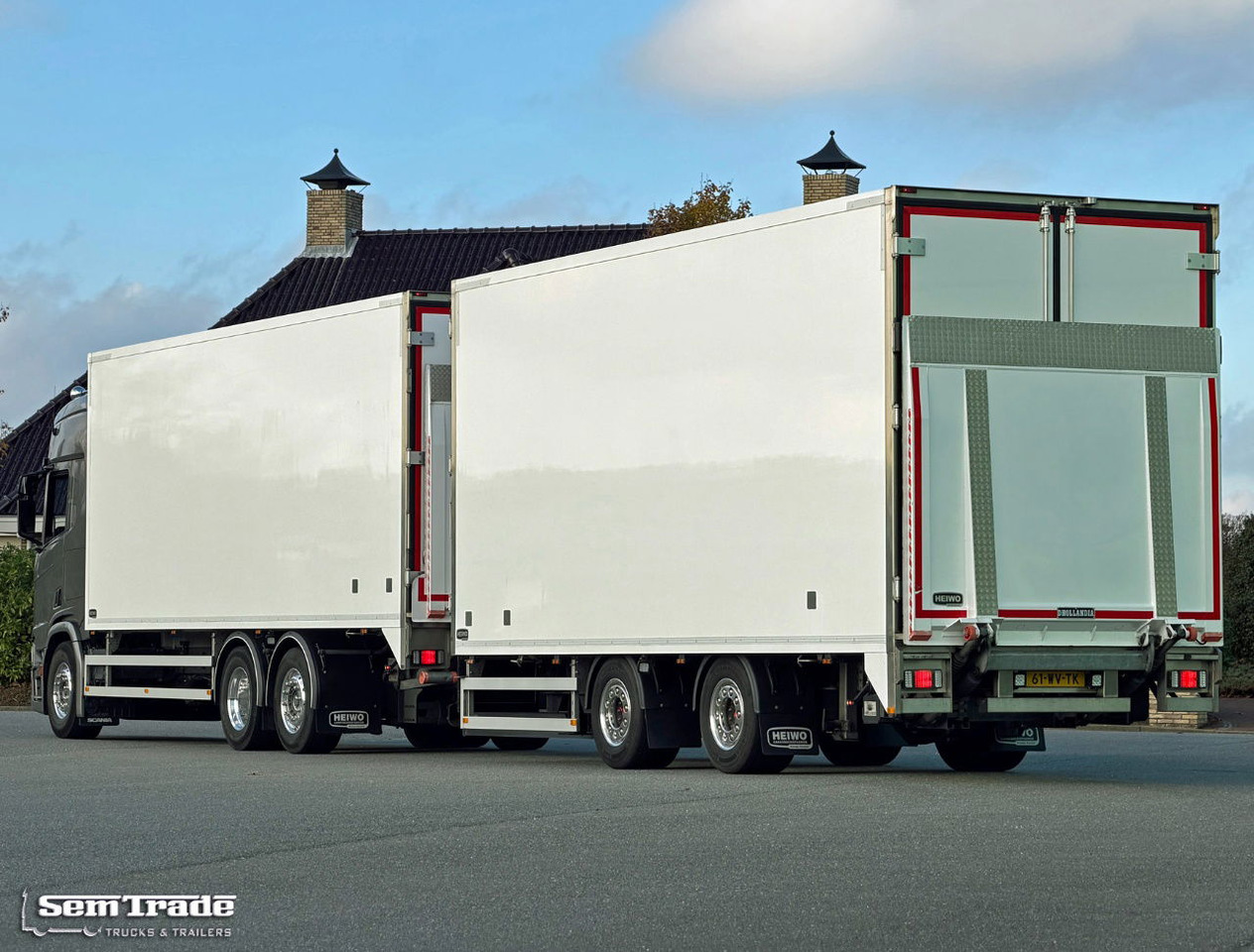 Scania R450 Retarder Full AIR 163.000 KM Heiwo Isolated Boxes 2X Tail Lift NL-Truck IN NEW Condition - Camião furgão: foto 3 Scania R450 Retarder Full AIR 163.000 KM Heiwo Isolated Boxes 2X Tail Lift NL-Truck IN NEW Condition - Camião furgão: foto 3