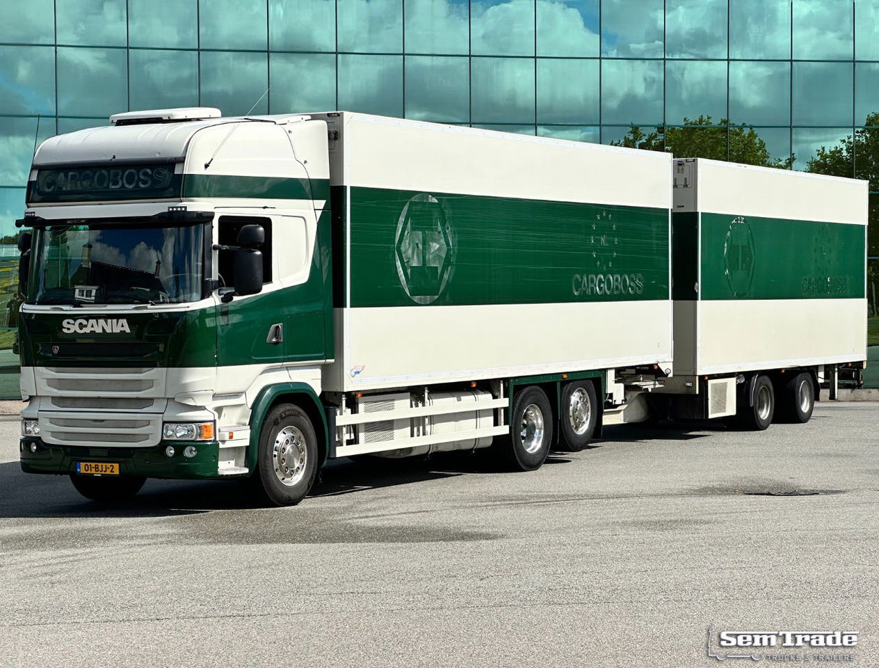 Scania R450 Retarder VAN Beurden Isolated Boxes TRS Cooling Tail Lift TOP Condition NL-Combi - Camião frigorífico: foto 1 Scania R450 Retarder VAN Beurden Isolated Boxes TRS Cooling Tail Lift TOP Condition NL-Combi - Camião frigorífico: foto 1