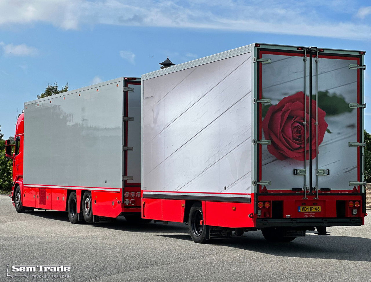 Scania R580 V8 Retarder 2X Thermo King Theo Mulder Isolated Boxes Super Condition NL-Combi - Camião frigorífico: foto 3 Scania R580 V8 Retarder 2X Thermo King Theo Mulder Isolated Boxes Super Condition NL-Combi - Camião frigorífico: foto 3