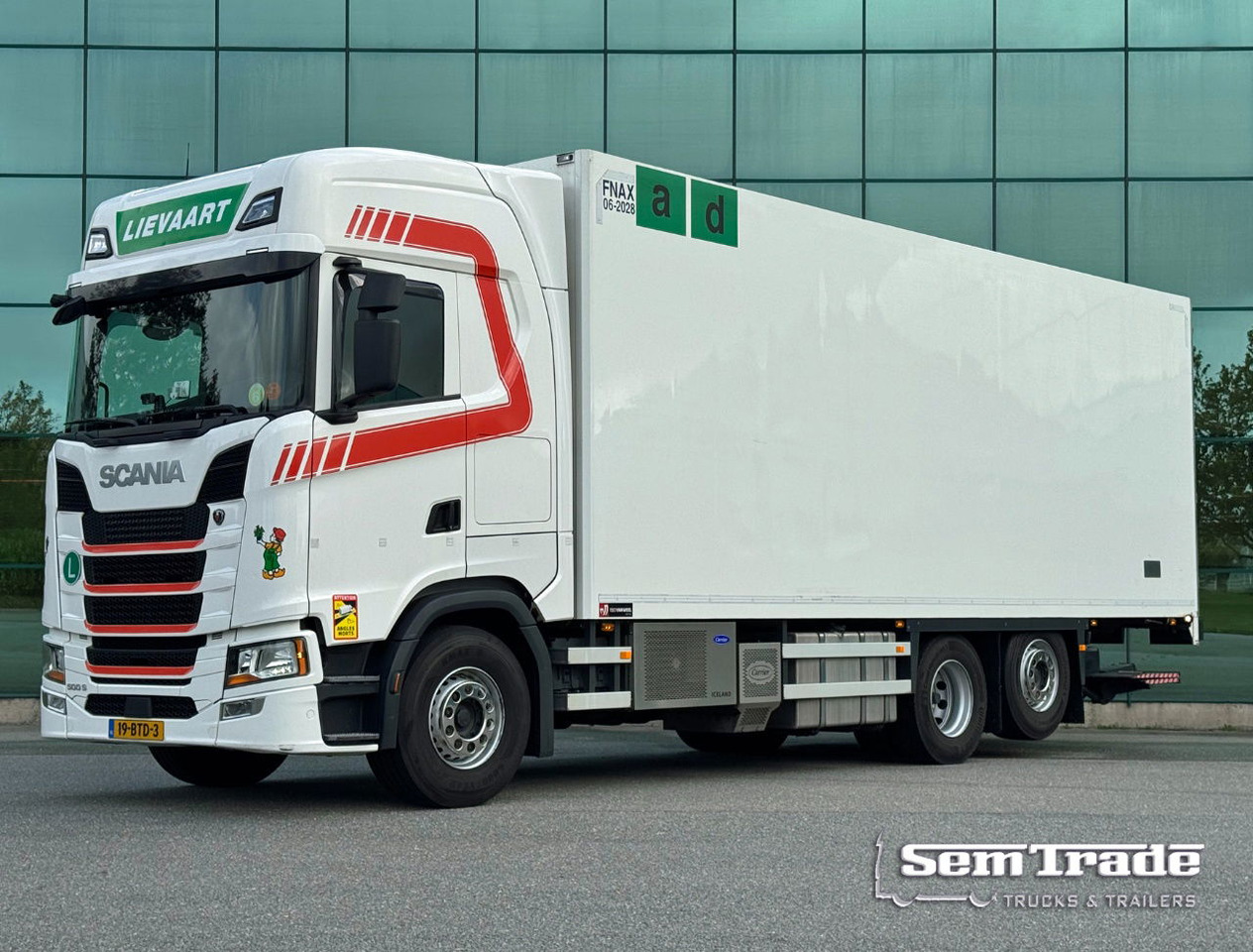 Scania S500 6X2 Retarder 815 x 250 x 275 CM Inside TOP Condition Holland Truck - Camião frigorífico: foto 1 Scania S500 6X2 Retarder 815 x 250 x 275 CM Inside TOP Condition Holland Truck - Camião frigorífico: foto 1