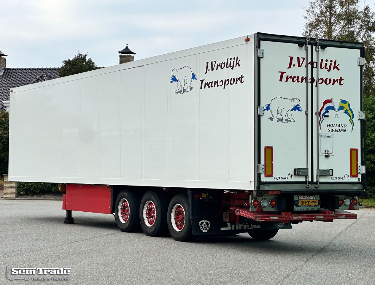 Schmitz Cargobull SKO 24 Carrier Maxima 1300 Flower Wide 2X Lift Axle - Semi-reboque frigorífico: foto 3 Schmitz Cargobull SKO 24 Carrier Maxima 1300 Flower Wide 2X Lift Axle - Semi-reboque frigorífico: foto 3