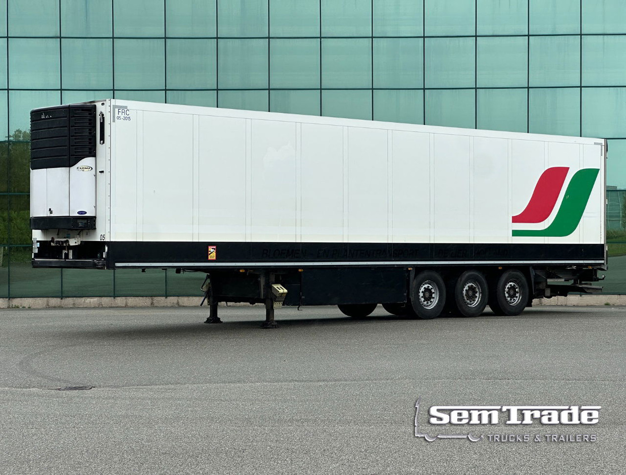 Semi-reboque frigorífico Schmitz Cargobull SKO24 Carrier Maxima 5.502 Hours 270 CM High 250 CM Wide Disc: foto 1