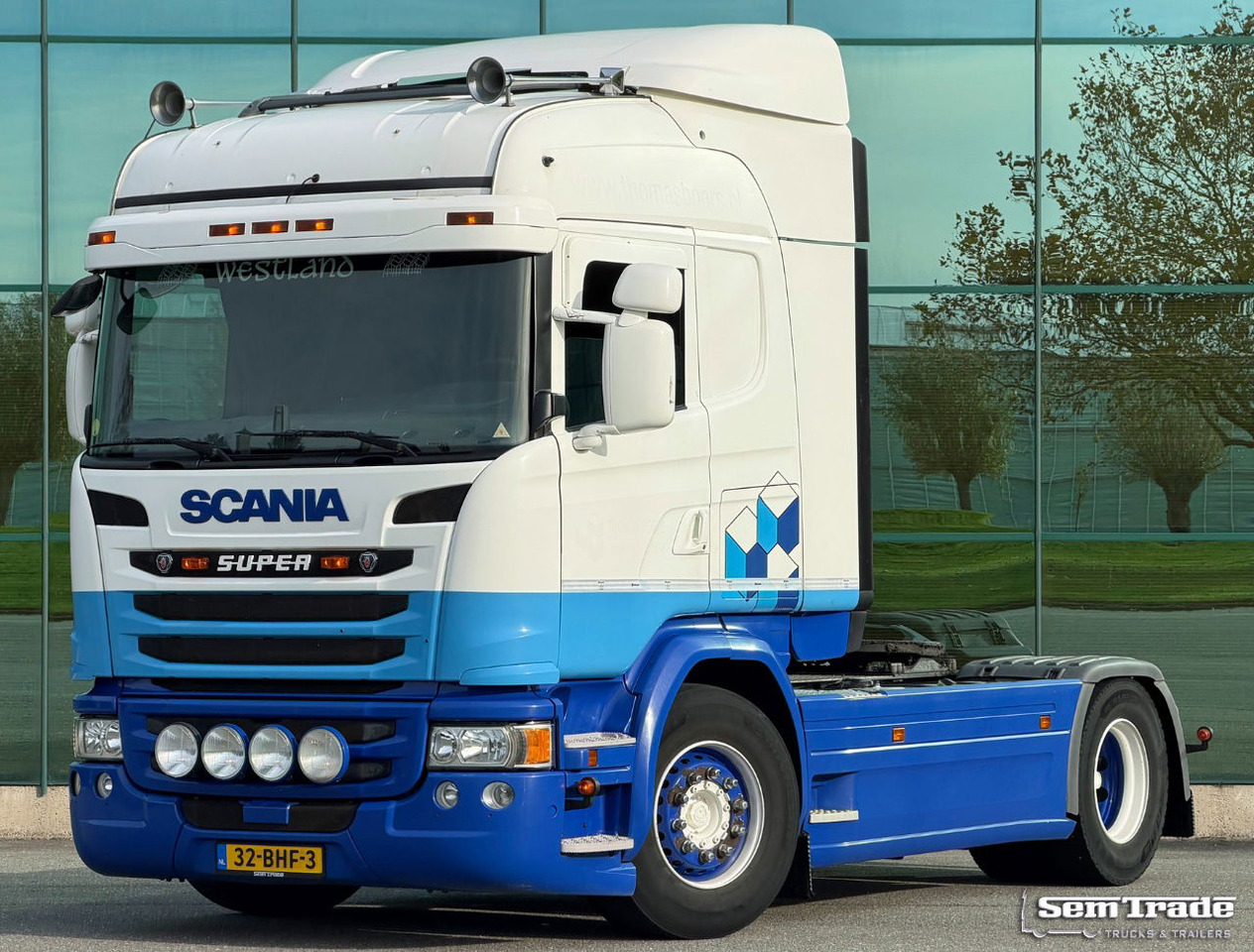 Scania G410 Highline 868.000 KM Full Spoiler TOP Condition Holland-Truck - Tractor: foto 1 Scania G410 Highline 868.000 KM Full Spoiler TOP Condition Holland-Truck - Tractor: foto 1
