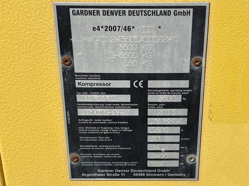 Compair C 200 TS - 24 - Compressor de ar: foto 4 Compair C 200 TS - 24 - Compressor de ar: foto 4