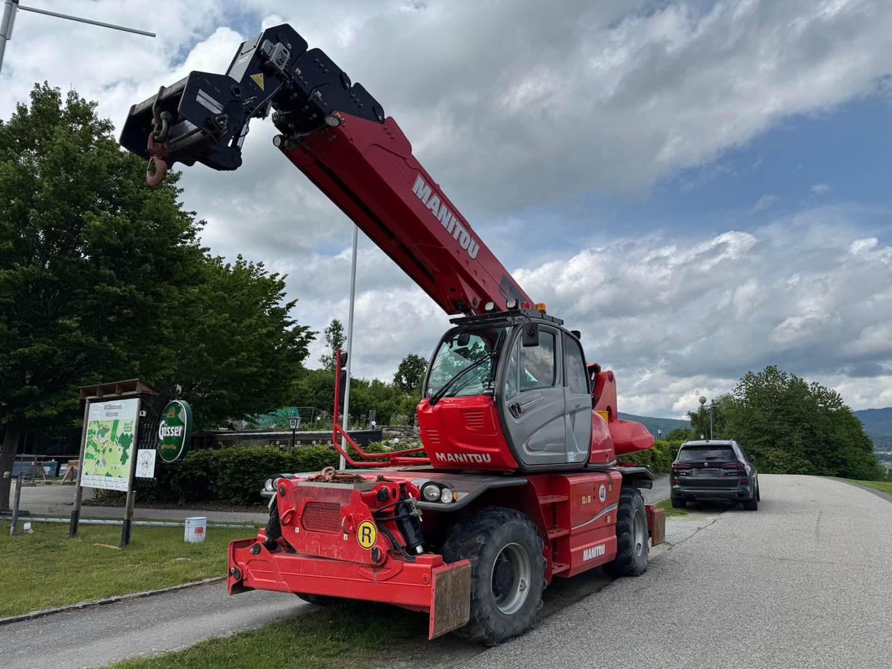 MANITOU MRT 2470 + Privilege ST4S1 - Pá carregadora telescópica: foto 4 MANITOU MRT 2470 + Privilege ST4S1 - Pá carregadora telescópica: foto 4
