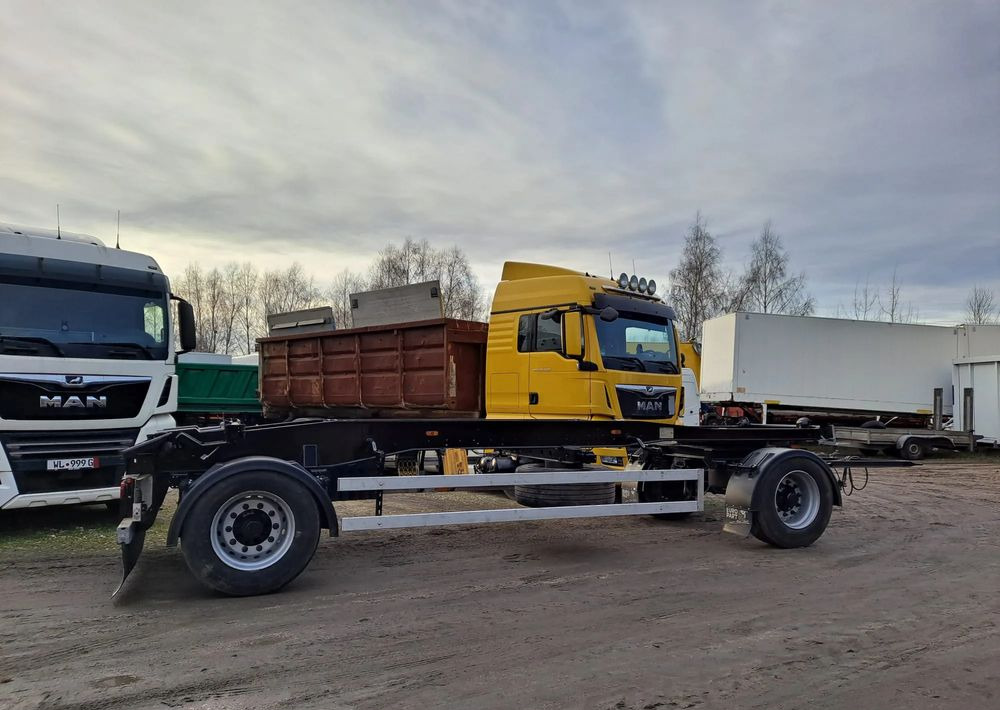 Huffermann Przyczepa na wózku HAR 1870 do hakowca - Reboque ampliroll/ Multibenne: foto 4 Huffermann Przyczepa na wózku HAR 1870 do hakowca - Reboque ampliroll/ Multibenne: foto 4