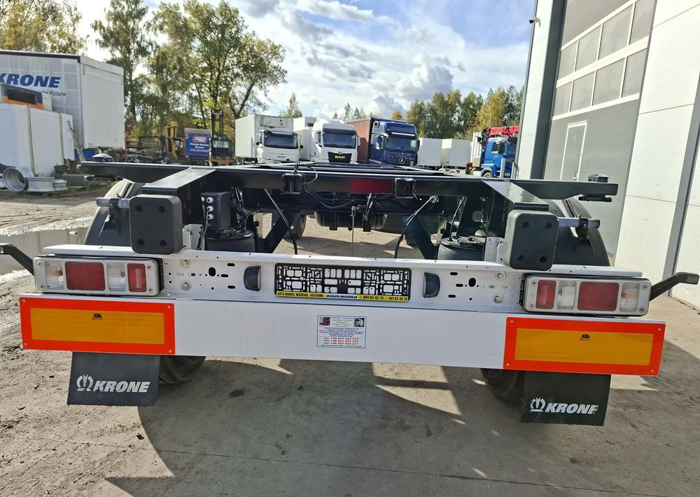 Krone BDF osie SAF przyczepa - Reboque transportador de contêineres/ Caixa móvel: foto 2 Krone BDF osie SAF przyczepa - Reboque transportador de contêineres/ Caixa móvel: foto 2