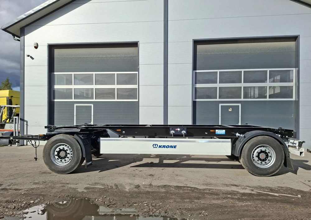 Krone BDF osie SAF przyczepa - Reboque transportador de contêineres/ Caixa móvel: foto 1 Krone BDF osie SAF przyczepa - Reboque transportador de contêineres/ Caixa móvel: foto 1