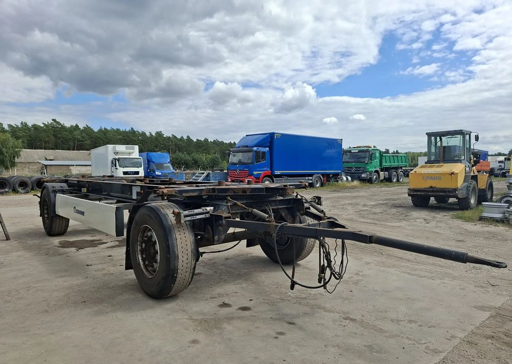 Krone BDF przyczepa - Reboque transportador de contêineres/ Caixa móvel: foto 5 Krone BDF przyczepa - Reboque transportador de contêineres/ Caixa móvel: foto 5
