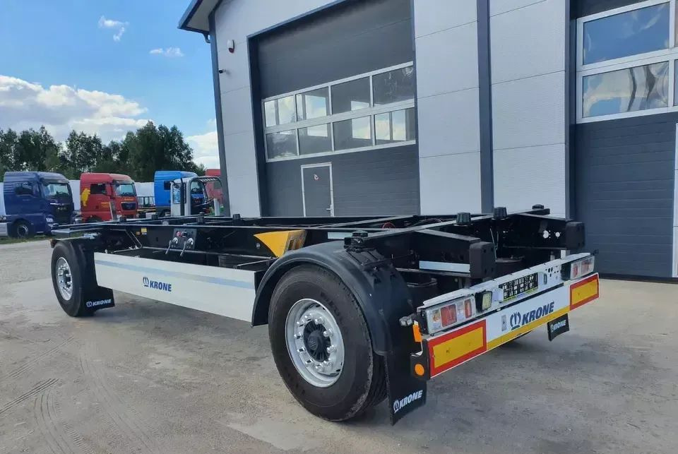 Krone PRZYCZEPA KRONE BDF - Reboque transportador de contêineres/ Caixa móvel: foto 1 Krone PRZYCZEPA KRONE BDF - Reboque transportador de contêineres/ Caixa móvel: foto 1