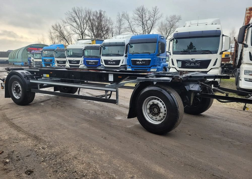 Reboque transportador de contêineres/ Caixa móvel Krone Przyczepa BDF: foto 1