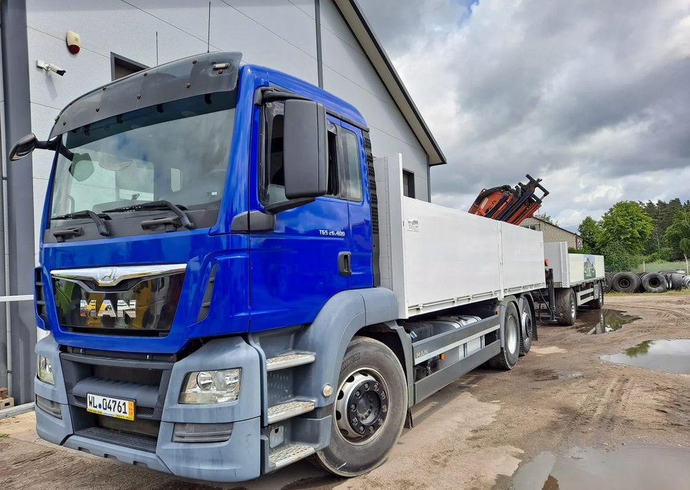 MAN TGS 26.400 Budowlanka Euro 6 - Camião grua, Camião de caixa aberta/ Plataforma: foto 5 MAN TGS 26.400 Budowlanka Euro 6 - Camião grua, Camião de caixa aberta/ Plataforma: foto 5