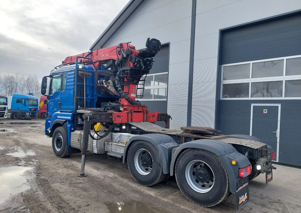 MAN TGS 26-480 6x4 do drewna PALFINGER Epsilon S 270L83 - Tractor: foto 4 MAN TGS 26-480 6x4 do drewna PALFINGER Epsilon S 270L83 - Tractor: foto 4