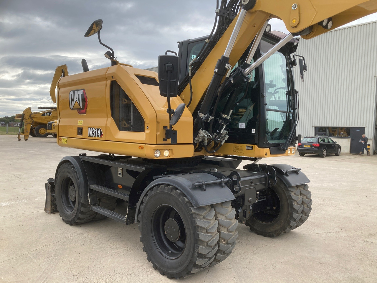 CATERPILLAR M314 - Escavadeira de rodas: foto 5 CATERPILLAR M314 - Escavadeira de rodas: foto 5