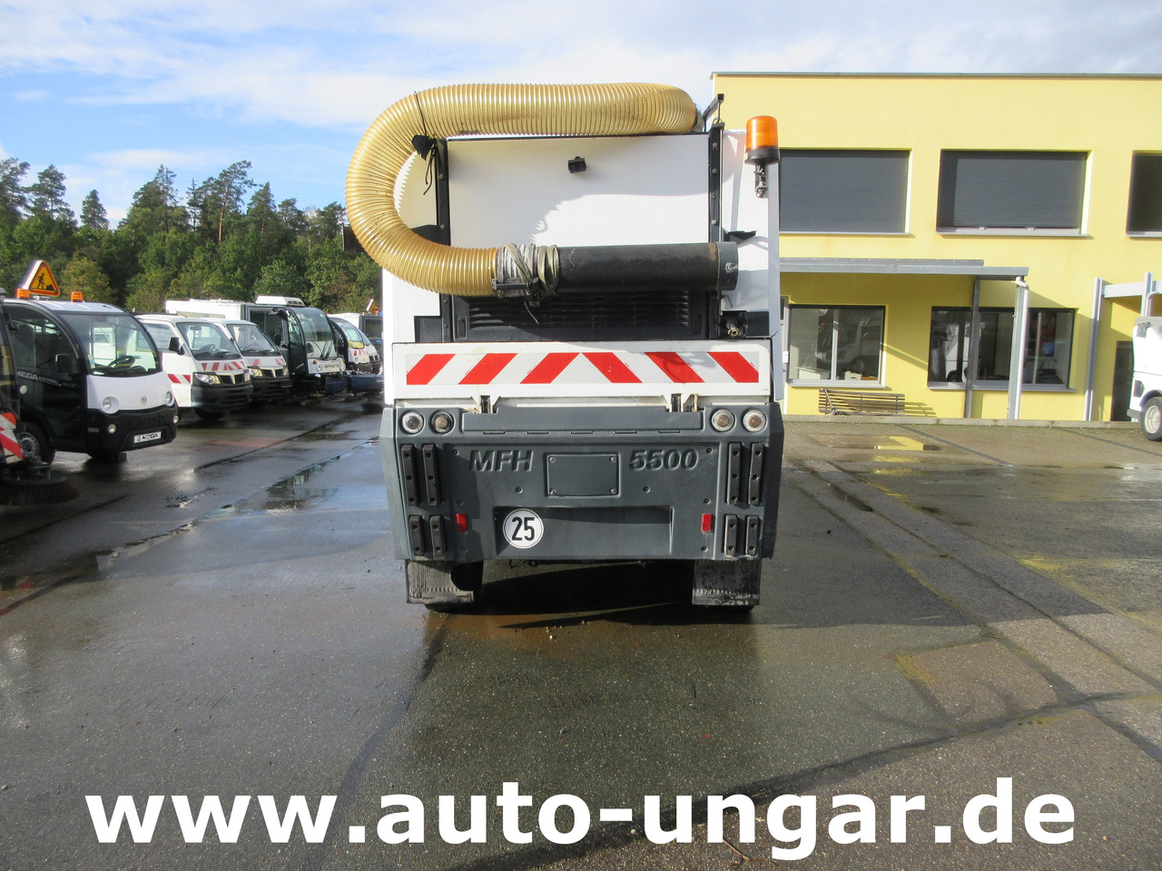 Varredora urbana Aebi MFH 5500 Baujahr 2014 Euro 5 Kehrmaschine mit zusätzlichem Schwemmbalken: foto 5
