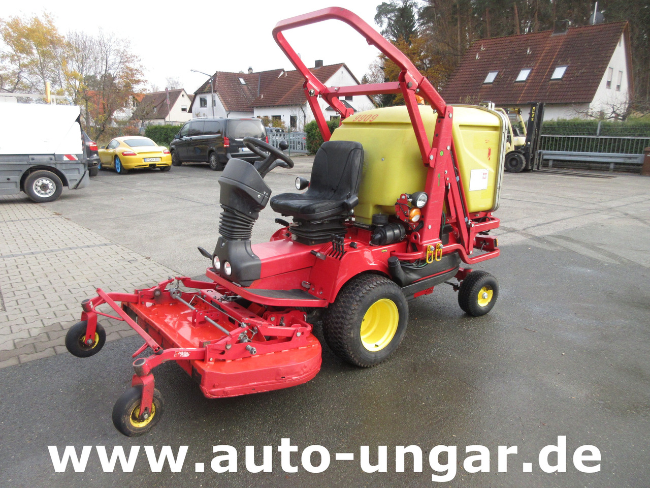 Ferrari PG280D Hochentleerung Hydrostat Kubota Diesel Parkmäher Mäher - Máquina para produção de feno: foto 3 Ferrari PG280D Hochentleerung Hydrostat Kubota Diesel Parkmäher Mäher - Máquina para produção de feno: foto 3