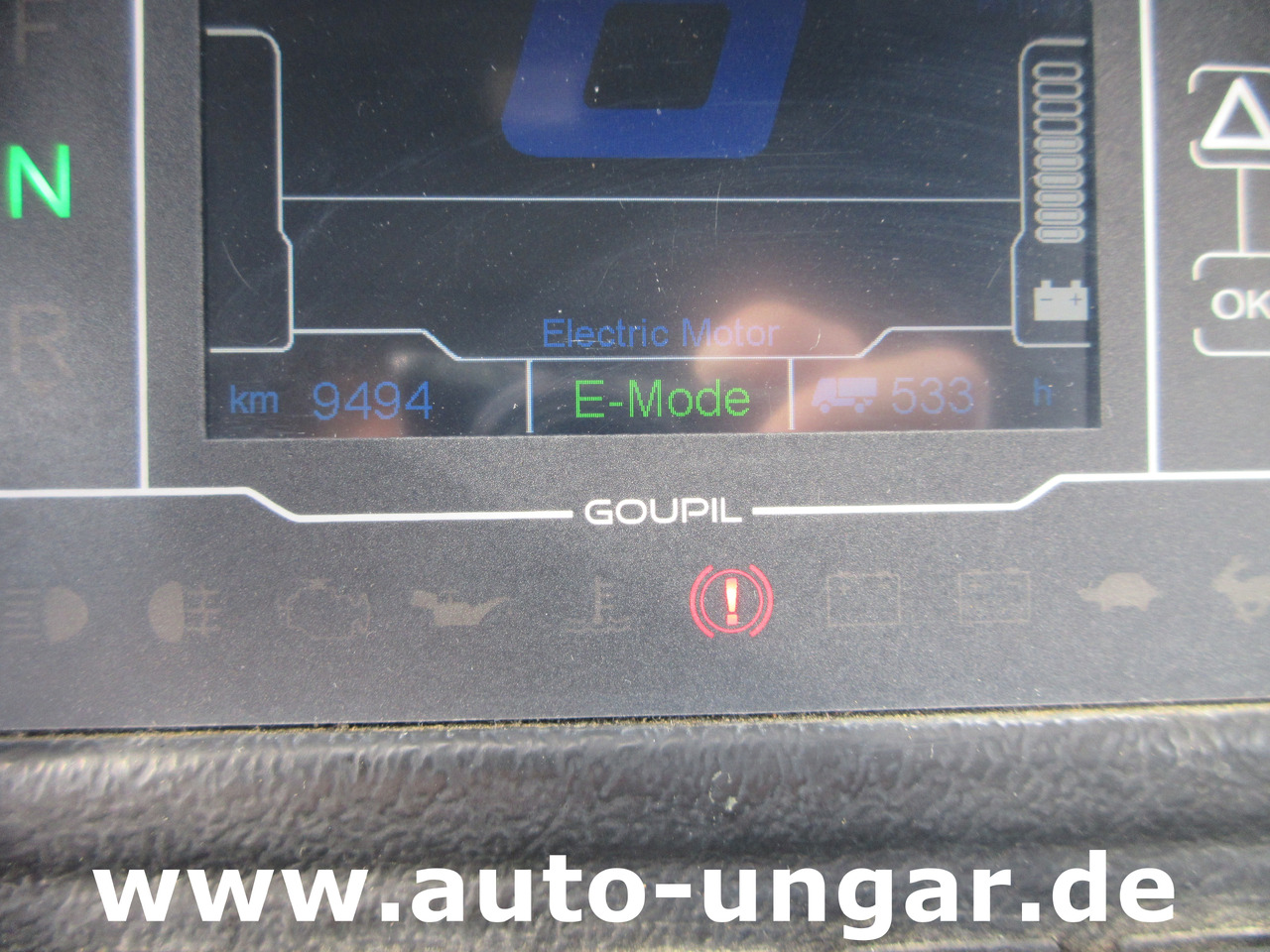 Veículo utilitário elétrico GOUPIL G5 E  Kipper Unfall- und Getriebeschaden Elektrofahrzeug Bj 2014: foto 24