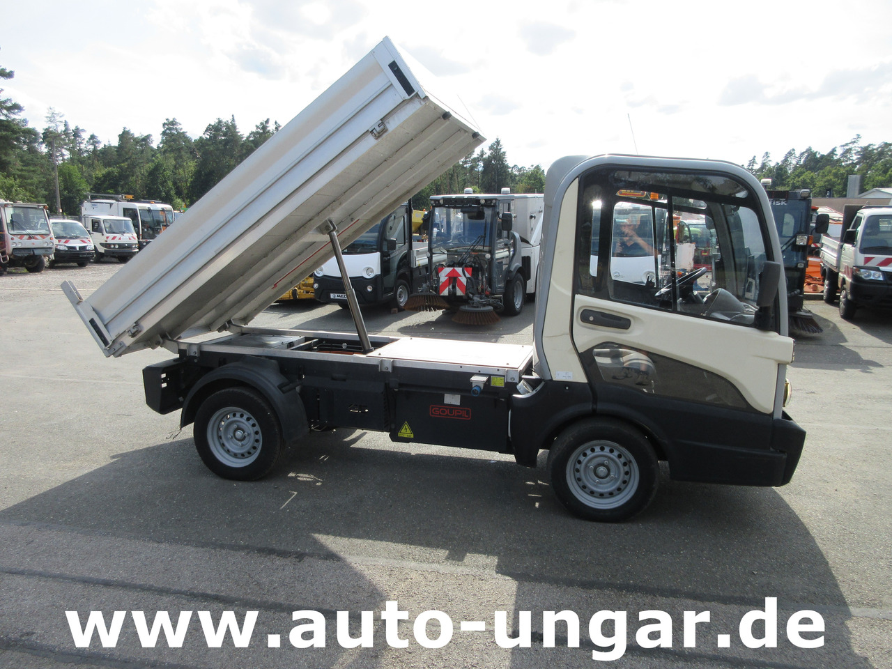 Veículo utilitário elétrico GOUPIL G5 E  Kipper Unfall- und Getriebeschaden Elektrofahrzeug Bj 2014: foto 6