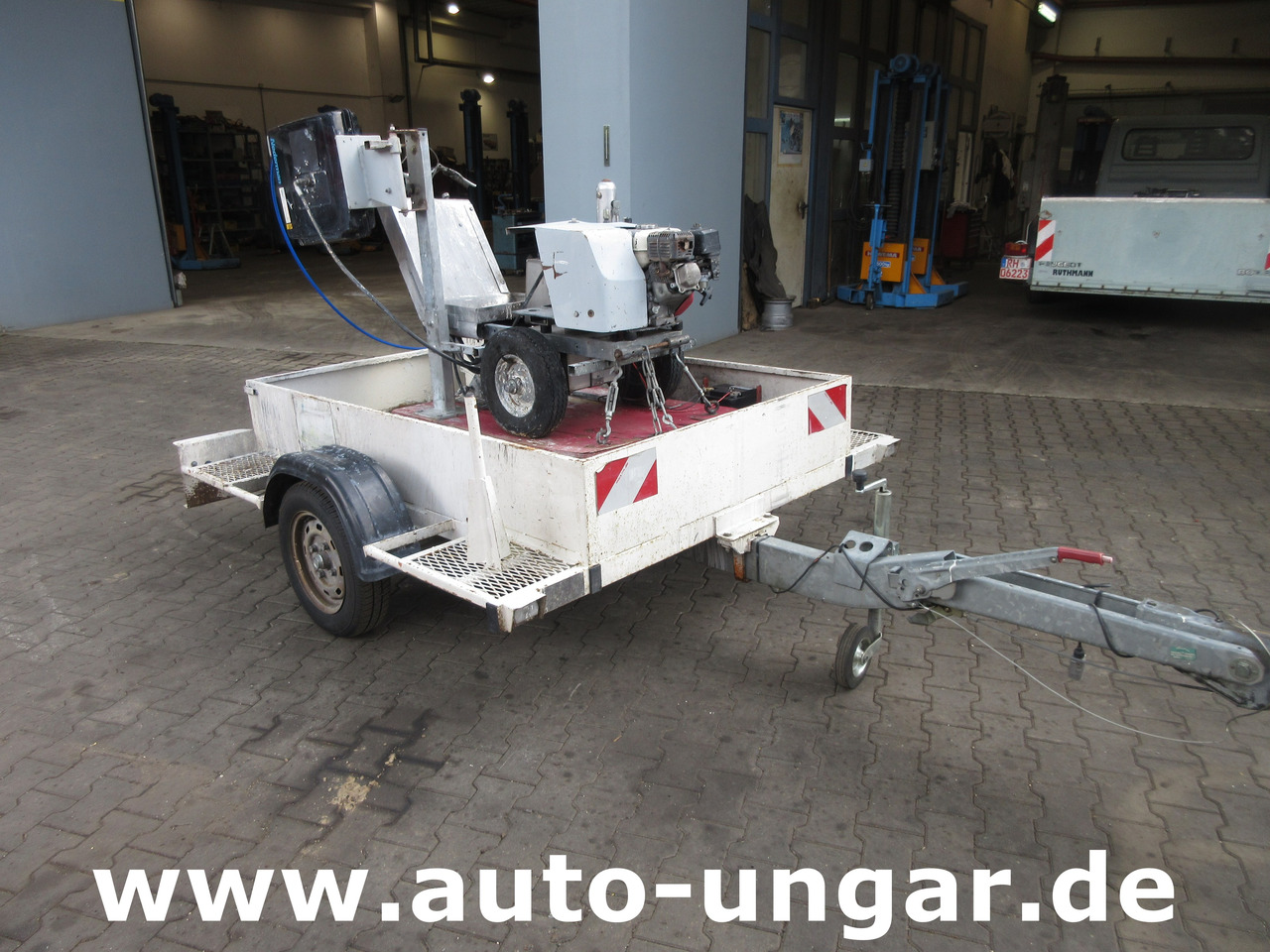 Graco Zebra 5 Airless Traceuse Markiermaschine Roadmarking Machine mit Trailer Hofmann - Máquina de asfalto: foto 4 Graco Zebra 5 Airless Traceuse Markiermaschine Roadmarking Machine mit Trailer Hofmann - Máquina de asfalto: foto 4