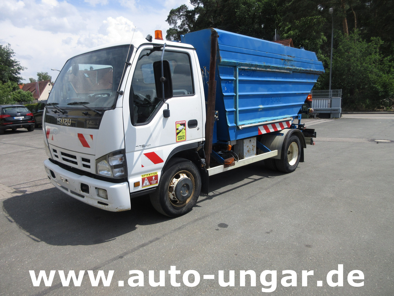 ISUZU NQR Smoother Q75 Y07 Müllwagen 8m³ TECNO 7.500kg Kipper Presse Lifter - Caminhão de lixo: foto 3 ISUZU NQR Smoother Q75 Y07 Müllwagen 8m³ TECNO 7.500kg Kipper Presse Lifter - Caminhão de lixo: foto 3