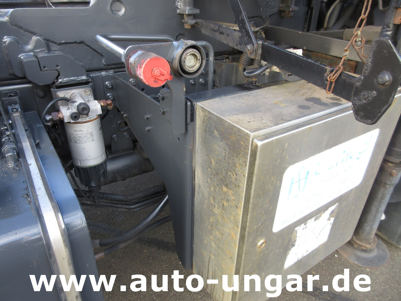 Camião basculante, Camião grua Iveco Trakker 360 Kipper Allrad 4x4 Kran Palfinger PK 9002 Kommunalhydraulik Winterdienst Euro 5: foto 13