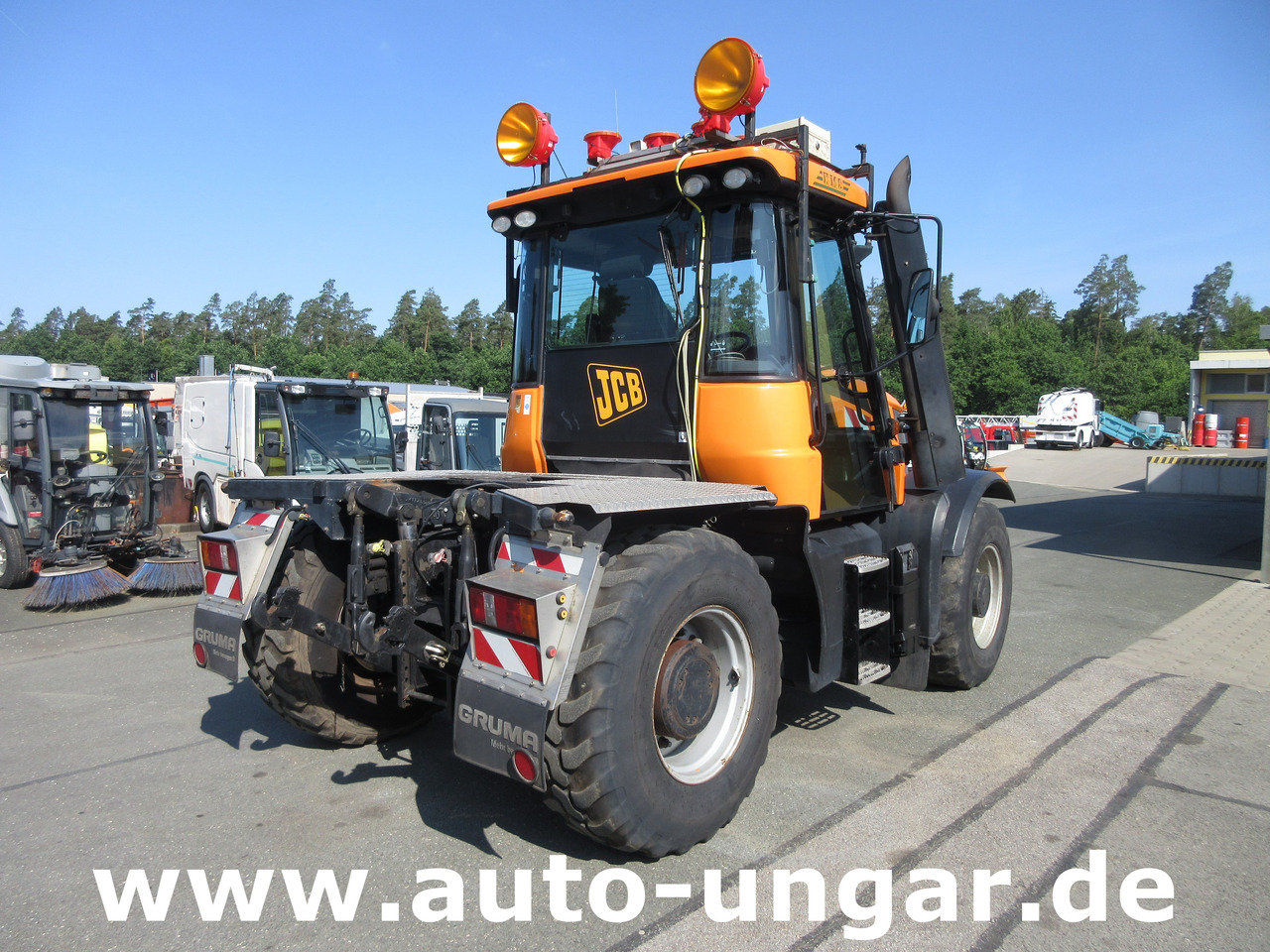 JCB Landpower Fastrac HMV 3200 Bj. 2009 80km/h 4x4 2x PTO 195PS - Trator: foto 2 JCB Landpower Fastrac HMV 3200 Bj. 2009 80km/h 4x4 2x PTO 195PS - Trator: foto 2