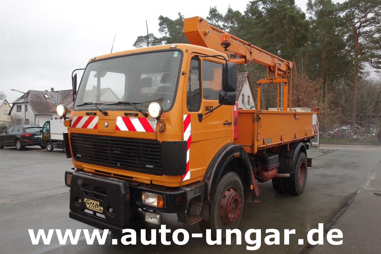 MERCEDES-BENZ Mercedes 1617 AK 4x4 Kipper Ruthmann K 115 Steiger Arbeitsbühne Kommunalfahrzeug - Camião basculante: foto 4 MERCEDES-BENZ Mercedes 1617 AK 4x4 Kipper Ruthmann K 115 Steiger Arbeitsbühne Kommunalfahrzeug - Camião basculante: foto 4