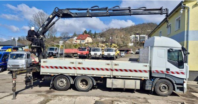 Iveco Stralis 420 - Camião de caixa aberta/ Plataforma, Camião grua: foto 3 Iveco Stralis 420 - Camião de caixa aberta/ Plataforma, Camião grua: foto 3