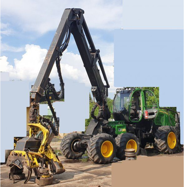 John Deere 1270E 6W - Harvester: foto 1 John Deere 1270E 6W - Harvester: foto 1