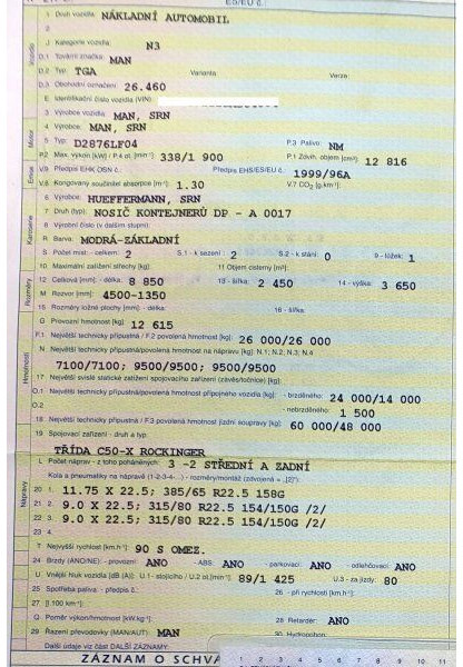 Camião polibenne MAN TGA 26.460: foto 7 Camião polibenne MAN TGA 26.460: foto 7