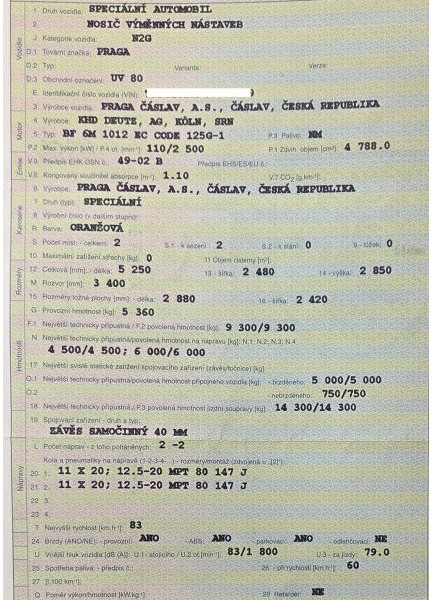 Praga UV 80 +Kobit - Máquina de construção: foto 4 Praga UV 80 +Kobit - Máquina de construção: foto 4
