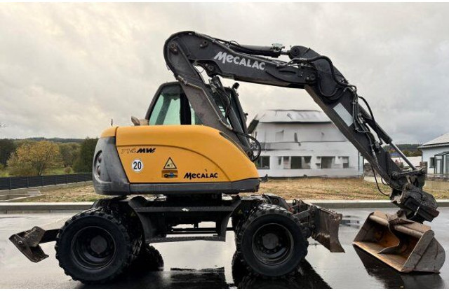 Mecalac 714 MW - Escavadeira de rodas: foto 4 Mecalac 714 MW - Escavadeira de rodas: foto 4