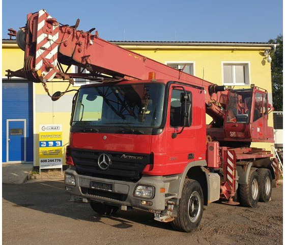 Mercedes-Benz 6x4 Actros 3332K +20t (ČKD) AD 20.2 - Grua todo o terreno: foto 1 Mercedes-Benz 6x4 Actros 3332K +20t (ČKD) AD 20.2 - Grua todo o terreno: foto 1