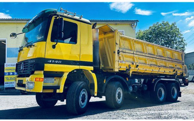 Mercedes-Benz 8x8 Actros 4148 K (952.33) 132t set komplet w zestaw! - Camião basculante: foto 1 Mercedes-Benz 8x8 Actros 4148 K (952.33) 132t set komplet w zestaw! - Camião basculante: foto 1