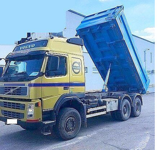 Volvo 6x6 FM12.440 (34t) - Camião basculante: foto 1 Volvo 6x6 FM12.440 (34t) - Camião basculante: foto 1