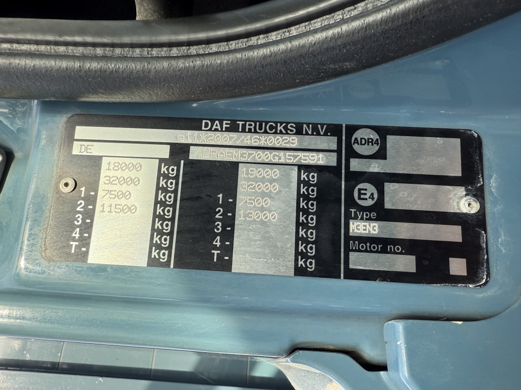 Daf CF320 Palfinger PK12001L Baustoffkran - Camião grua, Camião de caixa aberta/ Plataforma: foto 4 Daf CF320 Palfinger PK12001L Baustoffkran - Camião grua, Camião de caixa aberta/ Plataforma: foto 4