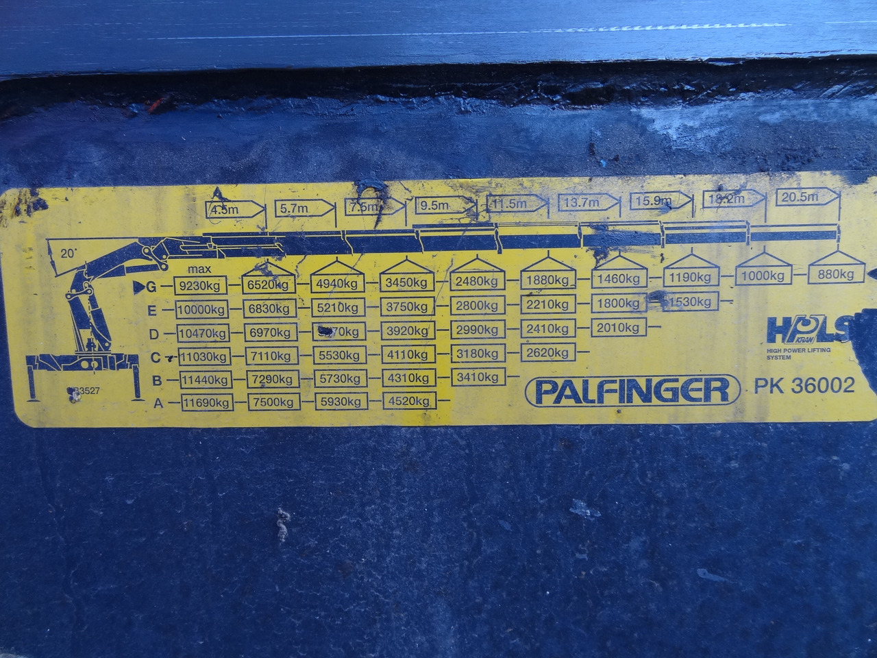 Iveco EuroTrakker 260E31 6X4 Palfinger 36002 - Camião grua, Camião de caixa aberta/ Plataforma: foto 4 Iveco EuroTrakker 260E31 6X4 Palfinger 36002 - Camião grua, Camião de caixa aberta/ Plataforma: foto 4