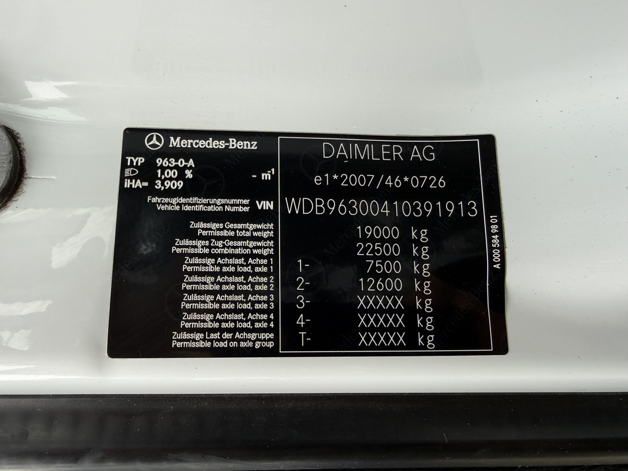 Leasing de Mercedes-Benz Actros MP5 1824 Kran Fassi F155 Mercedes-Benz Actros MP5 1824 Kran Fassi F155: foto 6