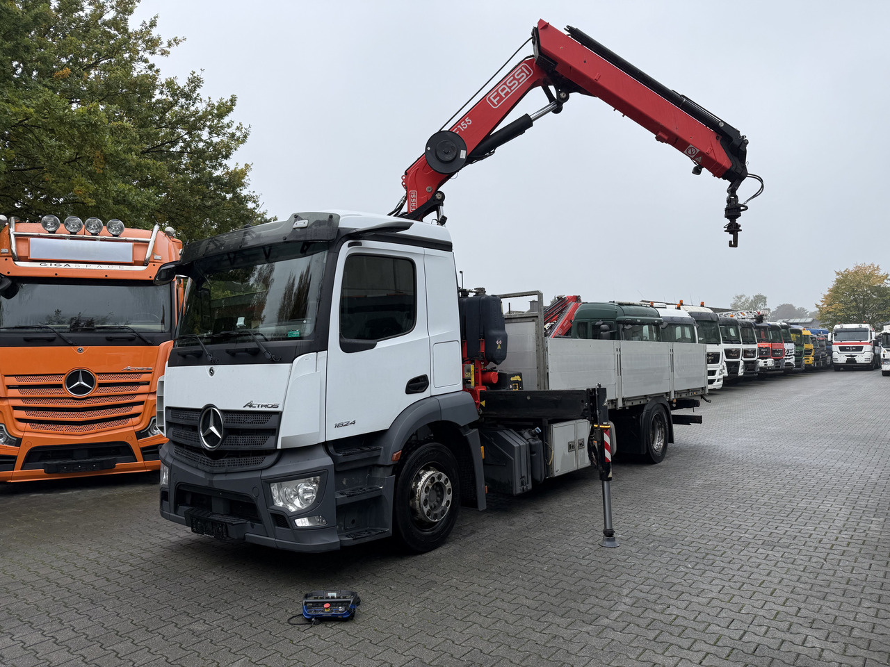 Leasing de Mercedes-Benz Actros MP5 1824 Kran Fassi F155 Mercedes-Benz Actros MP5 1824 Kran Fassi F155: foto 8