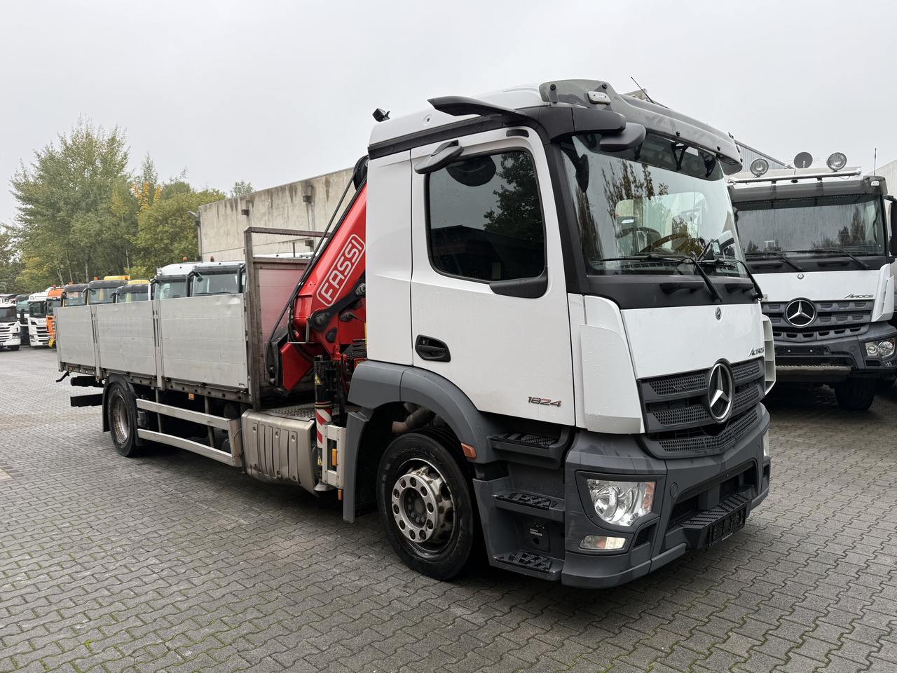 Leasing de Mercedes-Benz Actros MP5 1824 Kran Fassi F155 Mercedes-Benz Actros MP5 1824 Kran Fassi F155: foto 11