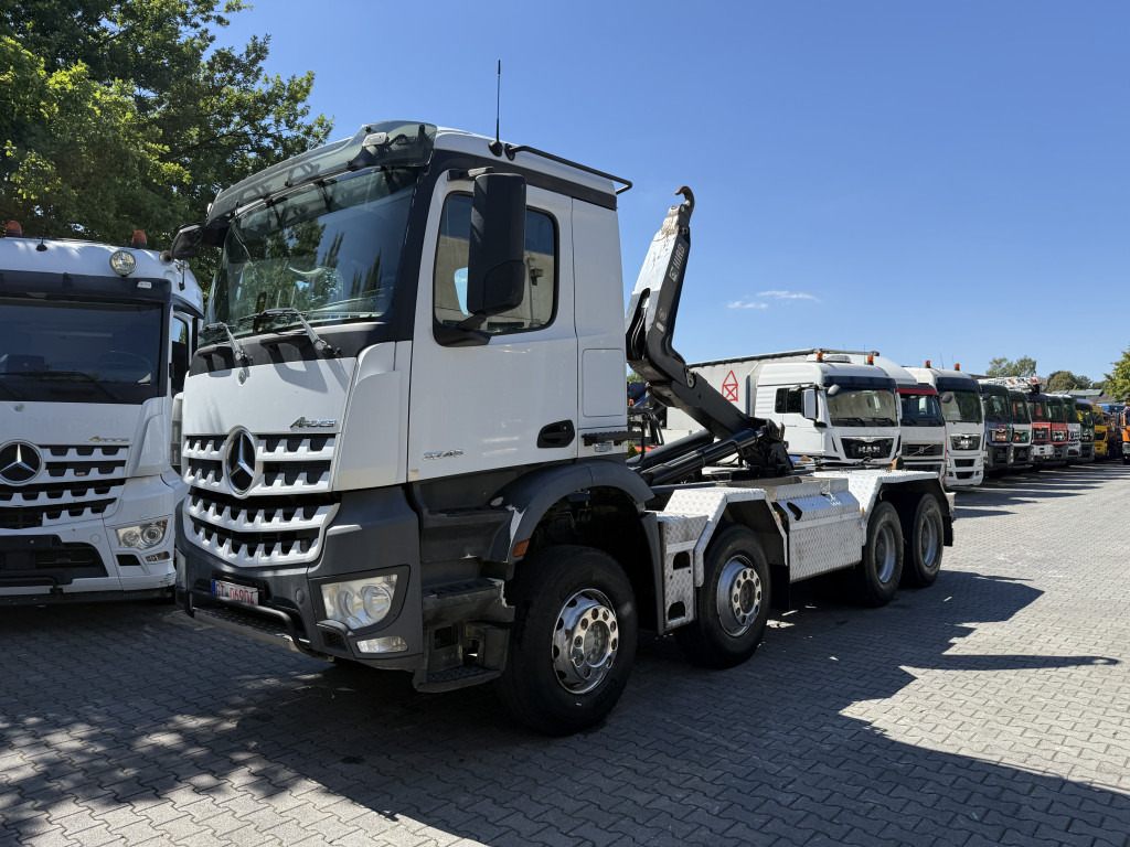 Mercedes-Benz Arocs 3245 K 8X4 Haken - Camião polibenne: foto 1 Mercedes-Benz Arocs 3245 K 8X4 Haken - Camião polibenne: foto 1