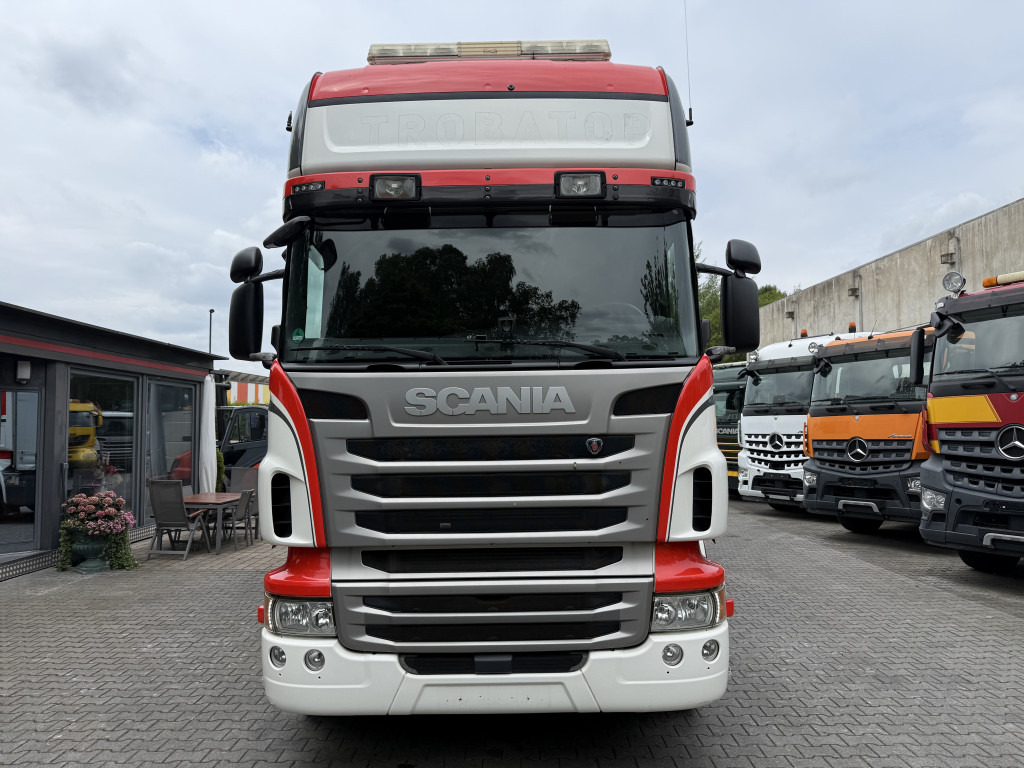 Camião de lona, Camião grua Scania R480 6X2 Palfinger 34002 bis 29 Meter: foto 8